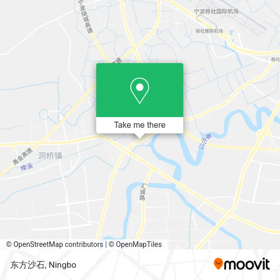 东方沙石 map