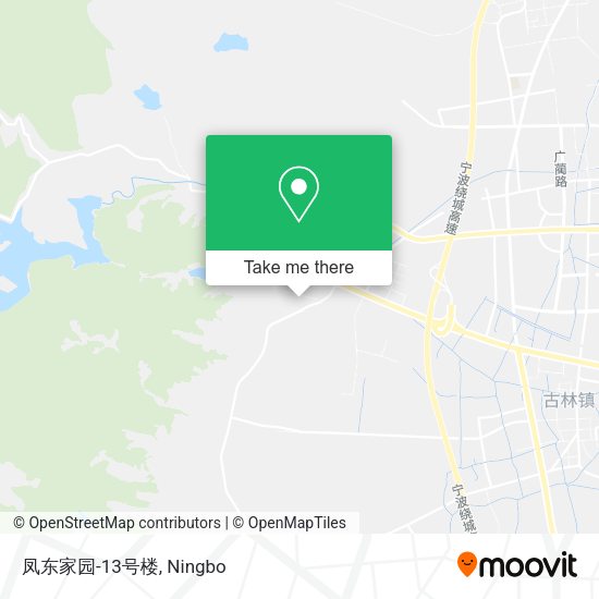 凤东家园-13号楼 map