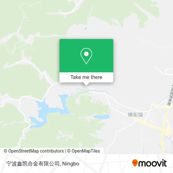 宁波鑫凯合金有限公司 map