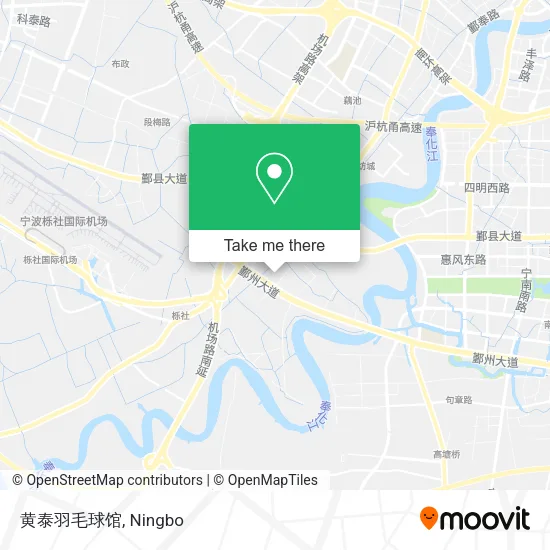 黄泰羽毛球馆 map