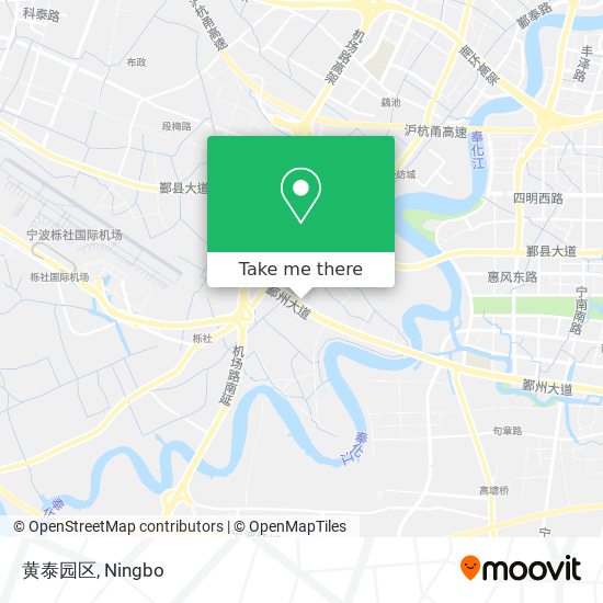 黄泰园区 map
