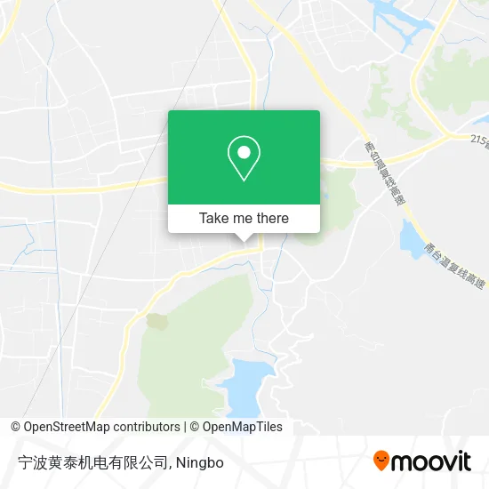 宁波黄泰机电有限公司 map