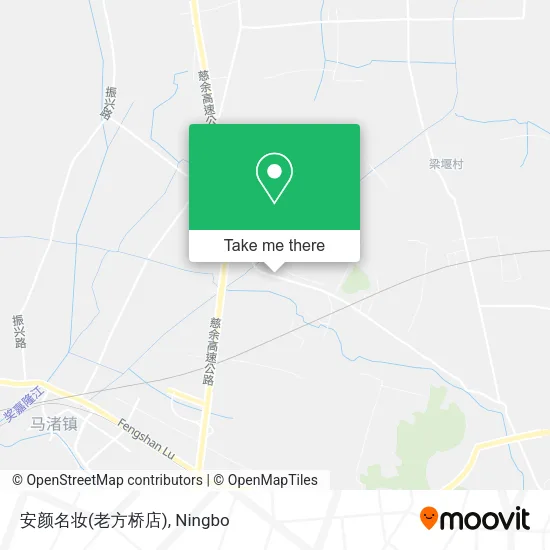 安颜名妆(老方桥店) map