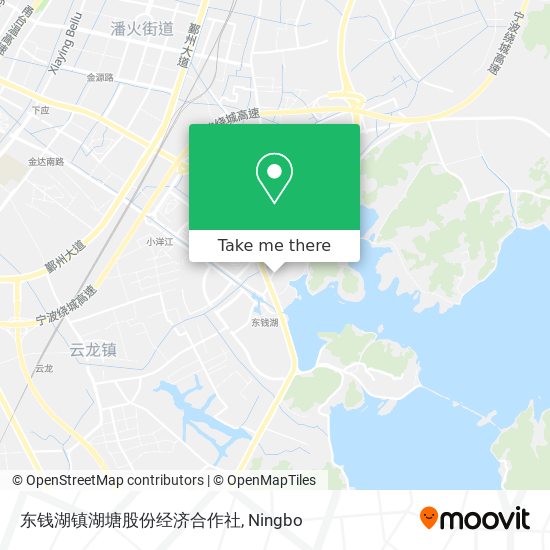 东钱湖镇湖塘股份经济合作社 map