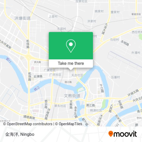 金海洋 map