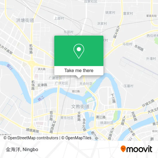 金海洋 map