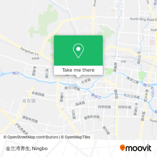金兰湾养生 map