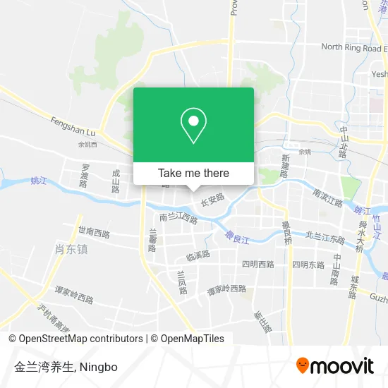 金兰湾养生 map