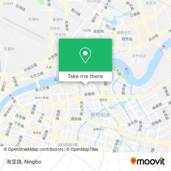 海棠路 map