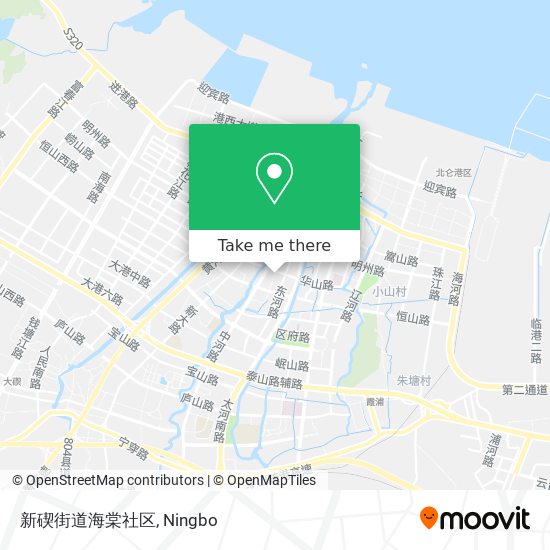 新碶街道海棠社区 map
