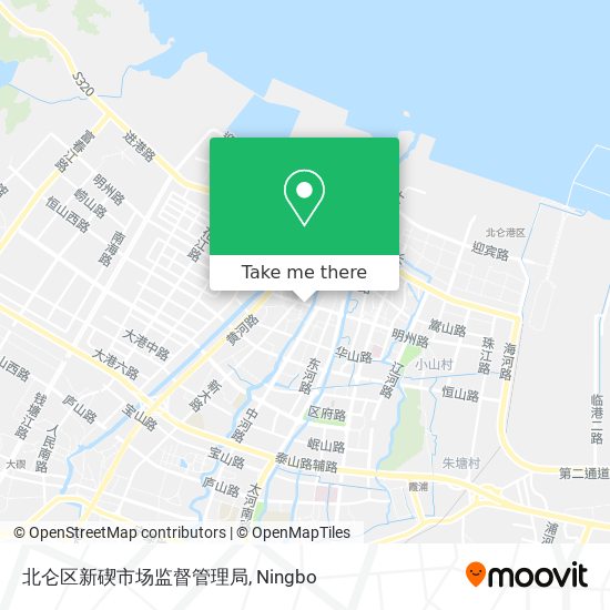 北仑区新碶市场监督管理局 map