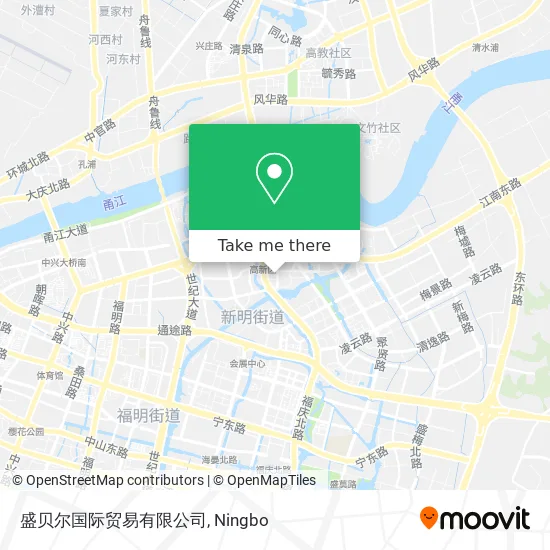盛贝尔国际贸易有限公司 map