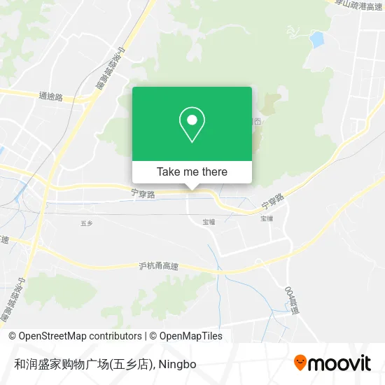 和润盛家购物广场(五乡店) map