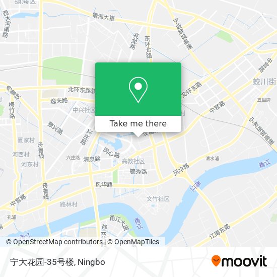 宁大花园-35号楼 map