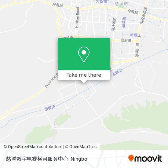 慈溪数字电视横河服务中心 map