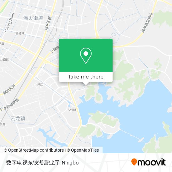 数字电视东钱湖营业厅 map