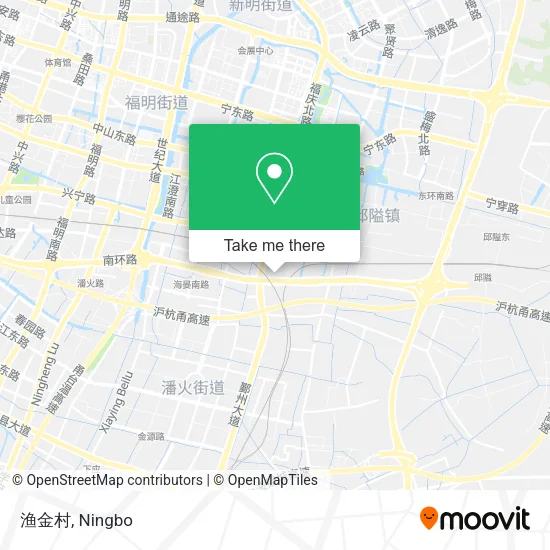 渔金村 map