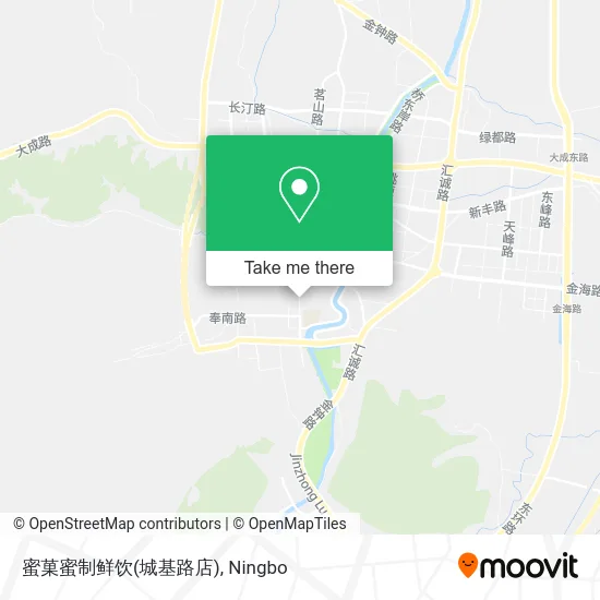 蜜菓蜜制鲜饮(城基路店) map