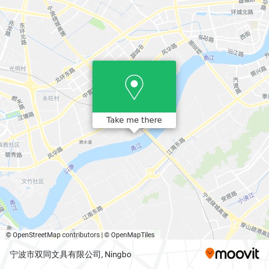 宁波市双同文具有限公司 map