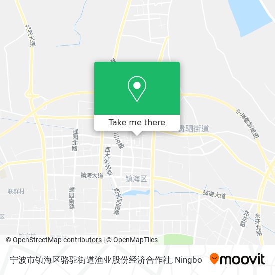 宁波市镇海区骆驼街道渔业股份经济合作社 map