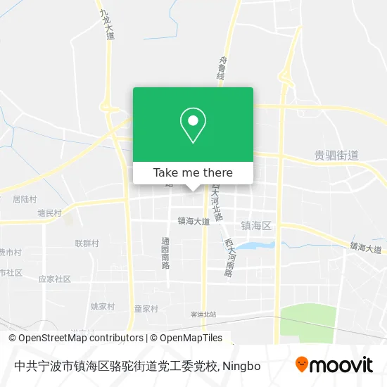 中共宁波市镇海区骆驼街道党工委党校 map
