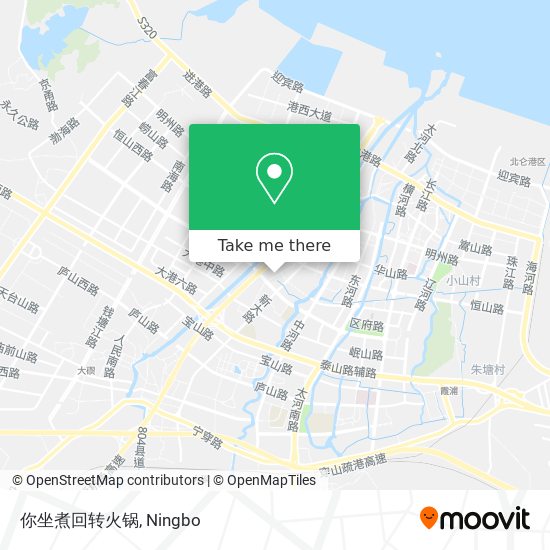 你坐煮回转火锅 map