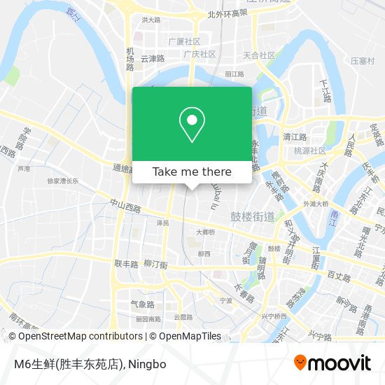 M6生鲜(胜丰东苑店) map