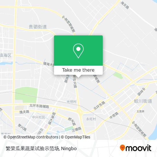 繁荣瓜果蔬菜试验示范场 map