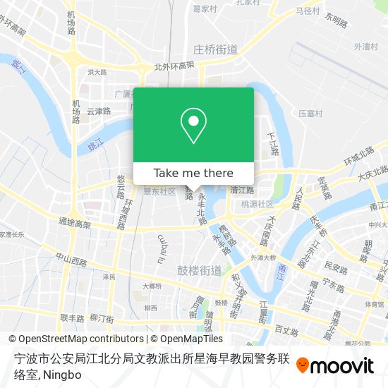 宁波市公安局江北分局文教派出所星海早教园警务联络室 map