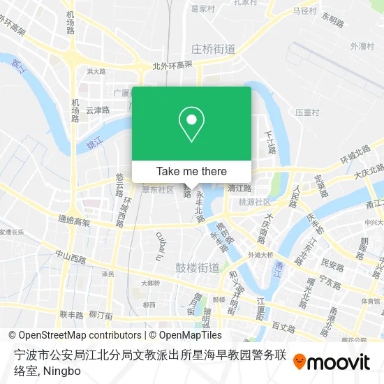 宁波市公安局江北分局文教派出所星海早教园警务联络室 map