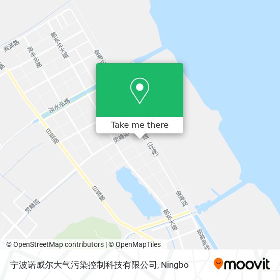 宁波诺威尔大气污染控制科技有限公司 map