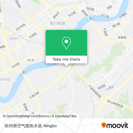 欧特斯空气能热水器 map