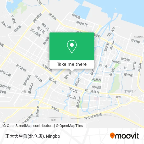 王大大生煎(北仑店) map