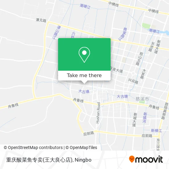 重庆酸菜鱼专卖(王大良心店) map