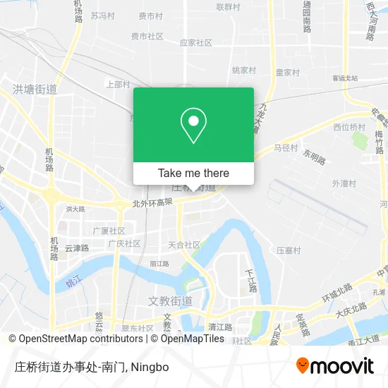 庄桥街道办事处-南门 map