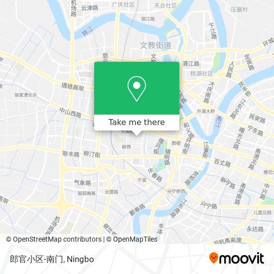 郎官小区-南门 map