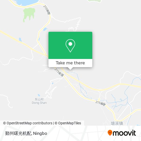 鄞州曙光机配 map