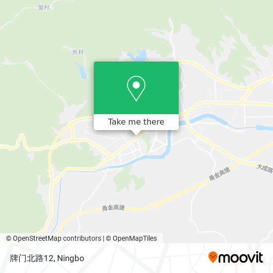 牌门北路12 map