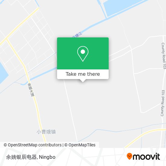 余姚银辰电器 map