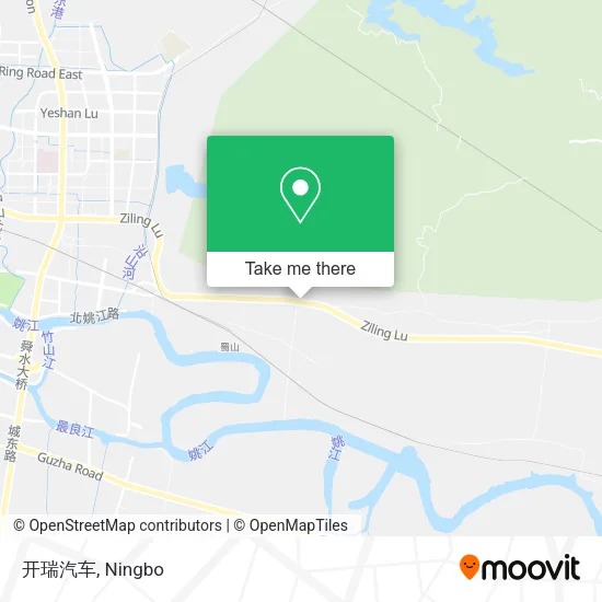 开瑞汽车 map
