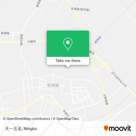 天一五金 map