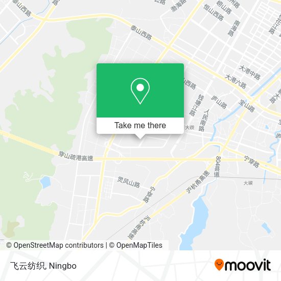 飞云纺织 map