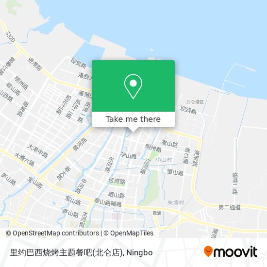 里约巴西烧烤主题餐吧(北仑店) map