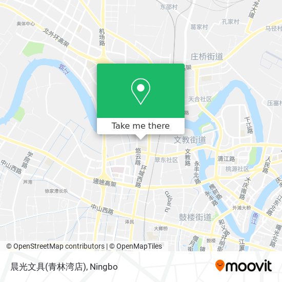 晨光文具(青林湾店) map