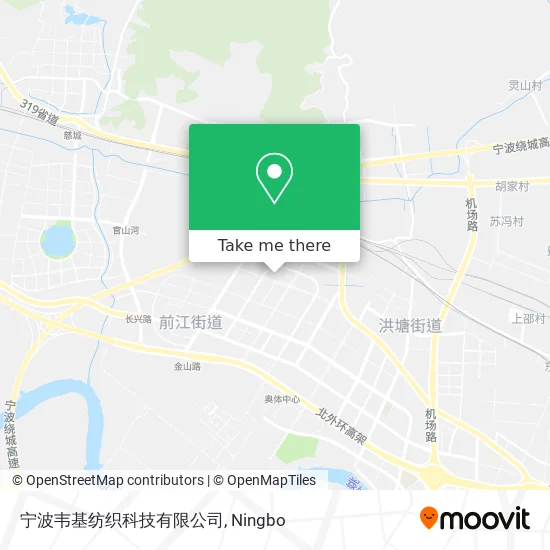 宁波韦基纺织科技有限公司 map