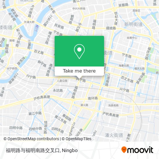 福明路与福明南路交叉口 map