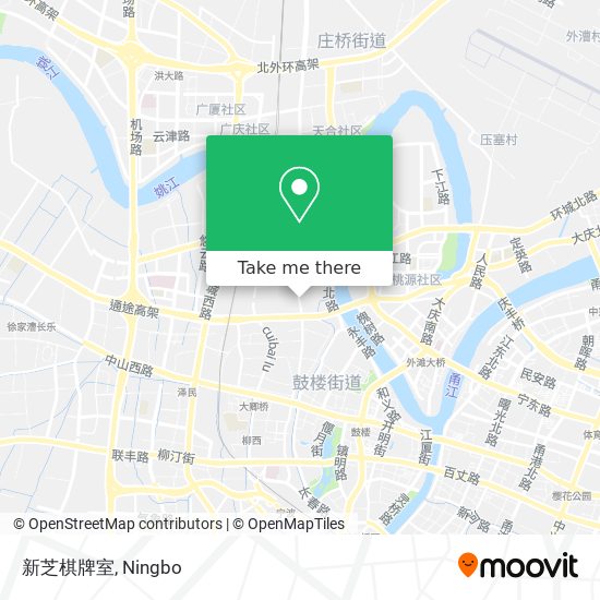 新芝棋牌室 map