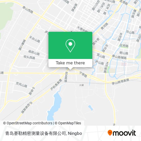 青岛赛勒精密测量设备有限公司 map
