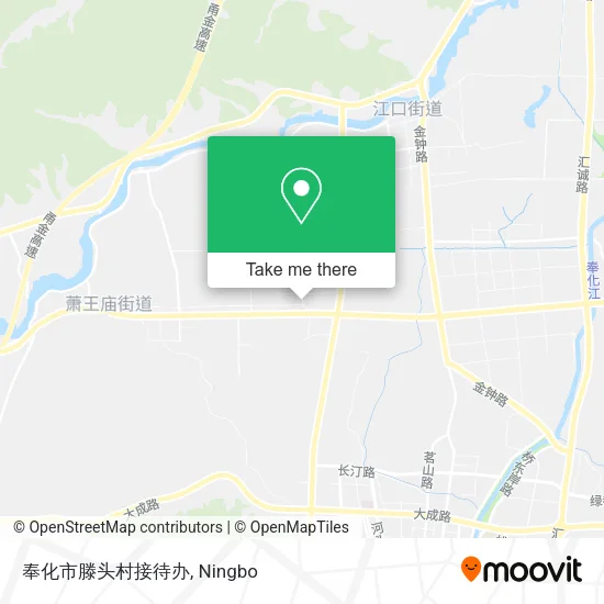 奉化市滕头村接待办 map
