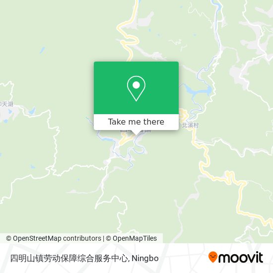 四明山镇劳动保障综合服务中心 map